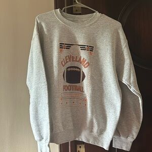 Cleveland football vintage crewneck - oversized